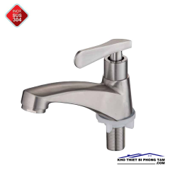 Vòi Lavabo Lạnh Inox 304 -6001
