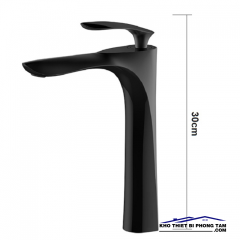 VÒI RỬA LAVABO NÓNG LẠNH SƠN TĨNH ĐIỆN -5318