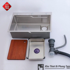 (NEW)CHẬU CHÉN INOX  CAO CẤP HI-C25IN