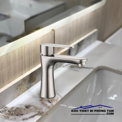 VÒI RỬA LAVABO LẠNH INOX 304 -2612