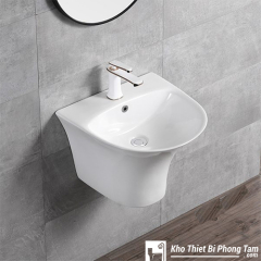 Lavabo liền khối cao cấp LA-02