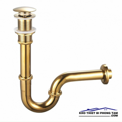 XÃ LAVABO SỨ ĐỒNG MẠ VÀNG HI-XLV01