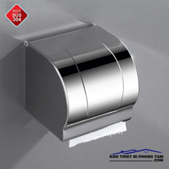Hộp Giấy Vệ Sinh Cao Cấp Inox 304 HI-KG01