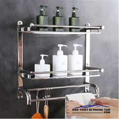 (NEW)Kệ Nhà Tắm 2 Tầng Cao Cấp HI-KB09