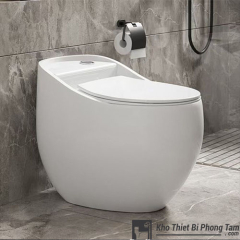 (NEW) Bồn Cầu Trứng BC- 1C111