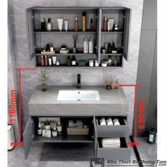 Lavabo Tủ Nhựa PVC Cao Cấp HI-T7825