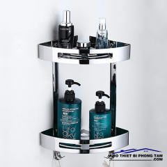 (NEW)Kệ Góc 2 Tầng Cao Cấp HI-KB05-2T