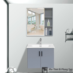(NEW)Lavabo Tủ Nhựa PVC Cao cấp HI-T7628