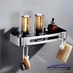 (NEW)Kệ 1 Tầng Inox 304 Bóng HI-KB07-1T