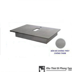 Bàn Đá Chống Trầy Đặt Lavabo Xám HI-BĐ05