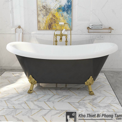 Bồn Tắm Chân Rồng Đen HI-BT05CRD