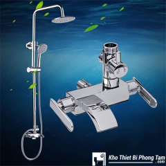 (NEW)Sen Cây Tắm Lạnh Đồng Thau HI-SC9028