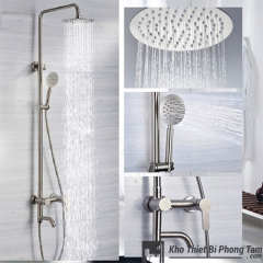 Sen cây tắm tròn lệch inox 304 HI-SC9017