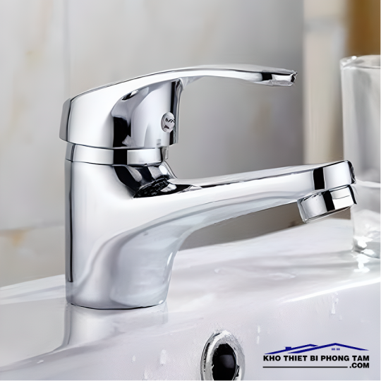 Vòi Lavabo Lạnh Đồng Thau -6002