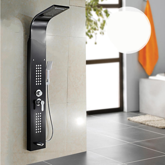 TRỌN BỘ COMBO 12 MÓN NHÀ TẮM NÓNG LẠNH ĐEN CB25