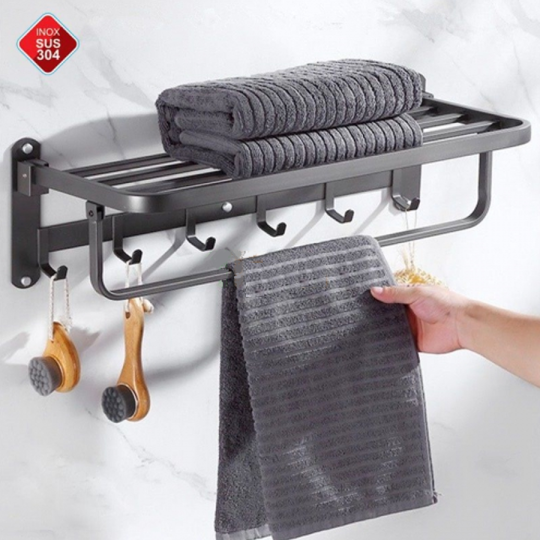 TRỌN BỘ COMBO 12 MÓN NHÀ TẮM NÓNG LẠNH XÁM CB26