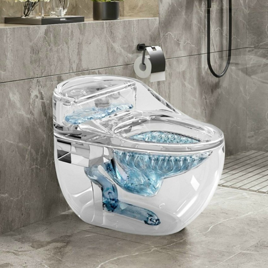 (NEW)Bồn Cầu Trứng Xám BC-9217