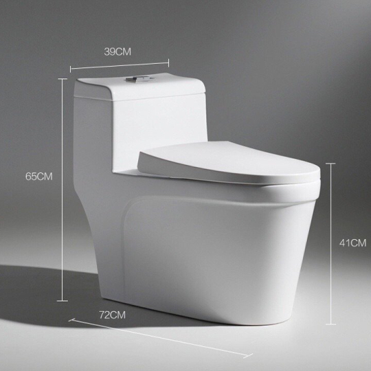 Bồn Cầu Lùn Nắp Dầy BC-5C399