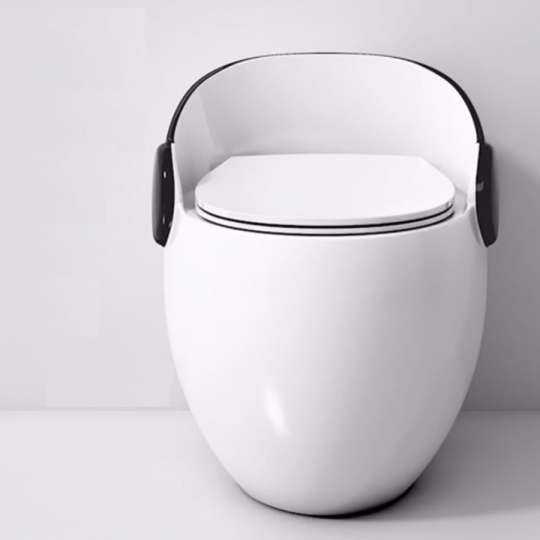 (NEW)Bồn Cầu Trứng 1 Khối BC-9299