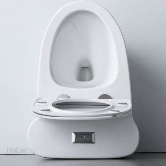 Bồn Cầu 1 Khối Lùn Nắp Mỏng BC-6C877