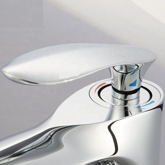 VÒI RỬA LAVABO NÓNG LẠNH ĐỒNG THAU MẠ CROM -5201