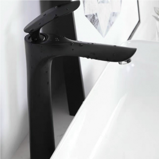 VÒI RỬA LAVABO NÓNG LẠNH SƠN TĨNH ĐIỆN -5318