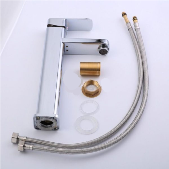 VÒI RỬA LAVABO NÓNG LẠNH INOX 304 CAO CẤP -5315B