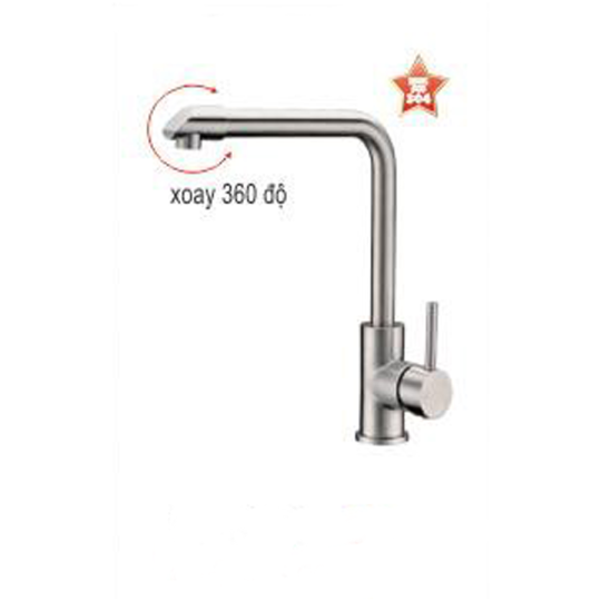 VÒI RỬA CHÉN NÓNG LẠNH INOX 304 CAO CẤP HI-6303