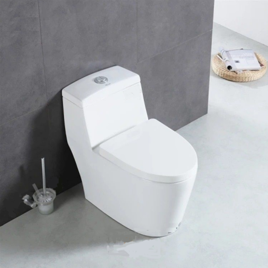 (NEW)Bồn Cầu 1 Khối Lùn Nắp Đầy BC-5C398