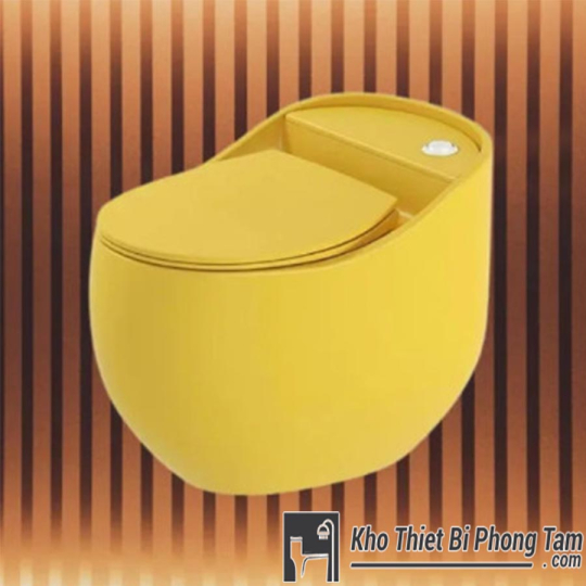 Bồn Cầu Trứng Vàng BC-777