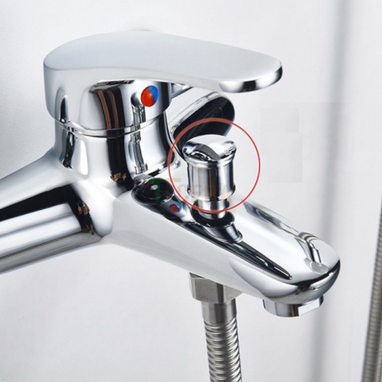 CỦ SEN TẮM NÓNG LẠNH ĐỒNG THAU MẠ CROM HI_8025