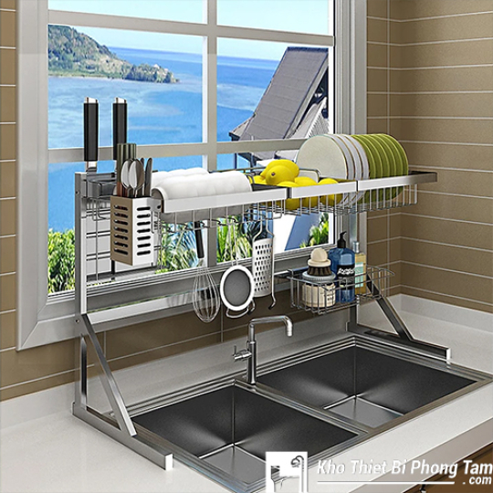 Kệ Chén Đa Năng Inox 304 HI-KC01T