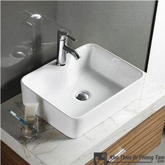 Lavabo Đặt Bàn Vuông HI-LA08