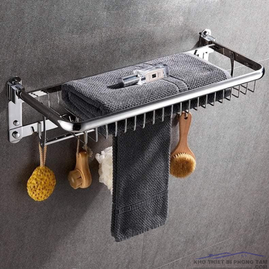 (NEW)Máng Khăn Cao Cấp Inox 304 HI-MK13