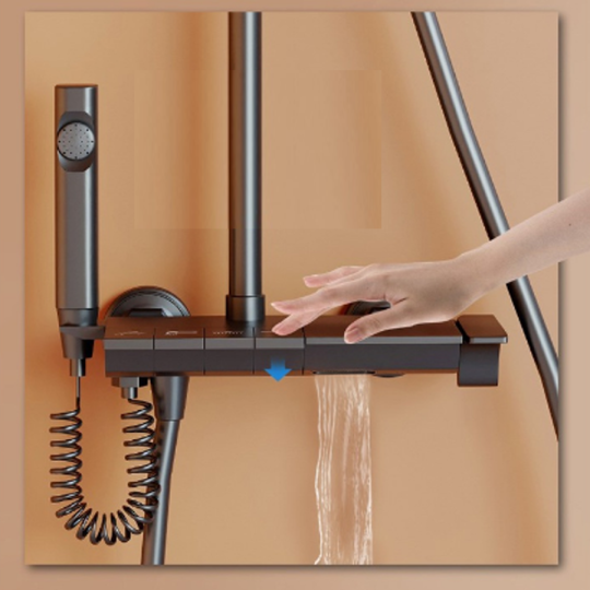 (NEW)Sen Cây Tắm Phím Đàn Nóng Lạnh Sơn Tĩnh Điện Đen HI-SC9046