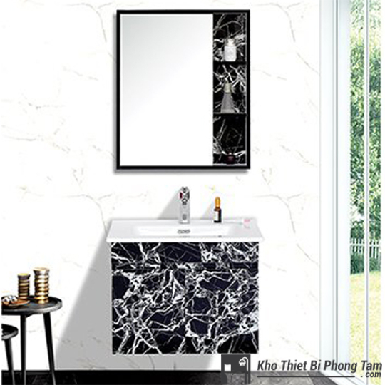 Lavabo Tủ Nhựa PVC Vân Đá Cao Cấp HI-T7642