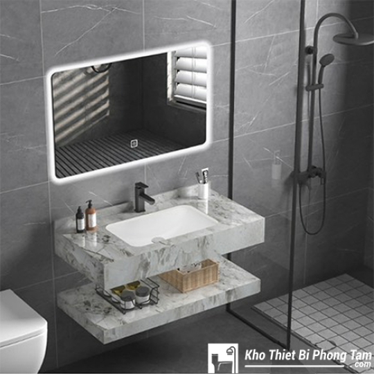 (NEW)BÀN ĐÁ CHỐNG TRẦY 2 TẦNG CAO CẤP HI-BĐ089