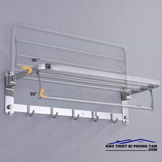 (NEW)Máng Khăn Cao Cấp Inox 304 HI-MK10