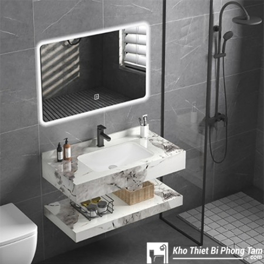 (NEW)BÀN ĐÁ CHỐNG TRẦY 2 TẦNG CAO CẤP HI-BĐ087