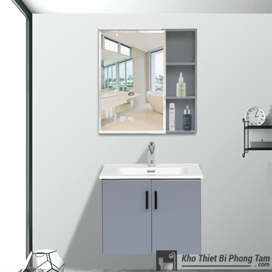 (NEW)Lavabo Tủ Nhựa PVC Cao cấp HI-T7628
