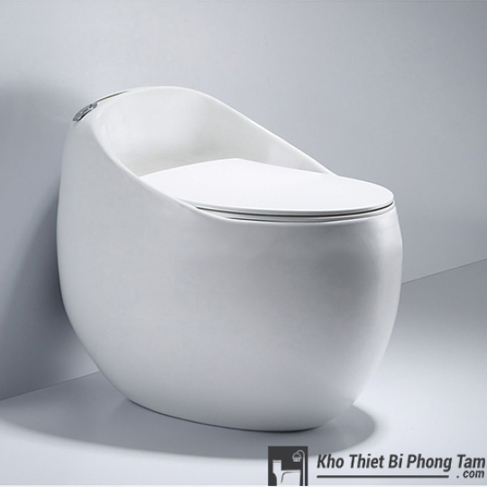 Bồn Cầu Trứng Trắng BC-1235