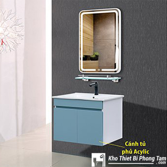 Lavabo Tủ Cánh Nhựa Phủ Acylic Cao cấp HI-T7640