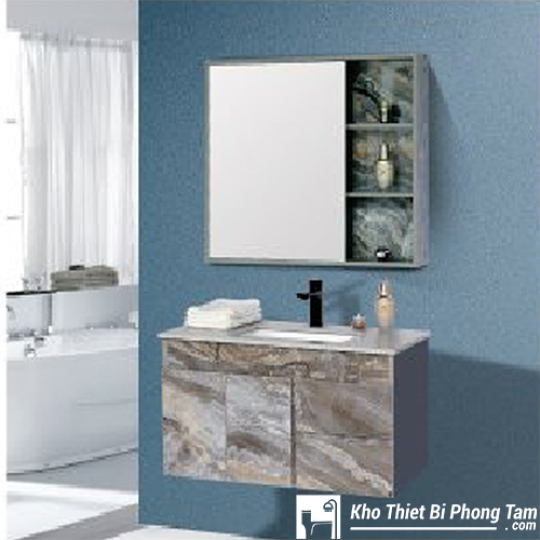 Lavabo tủ nhựa PVC Cao Cấp HI-T7820