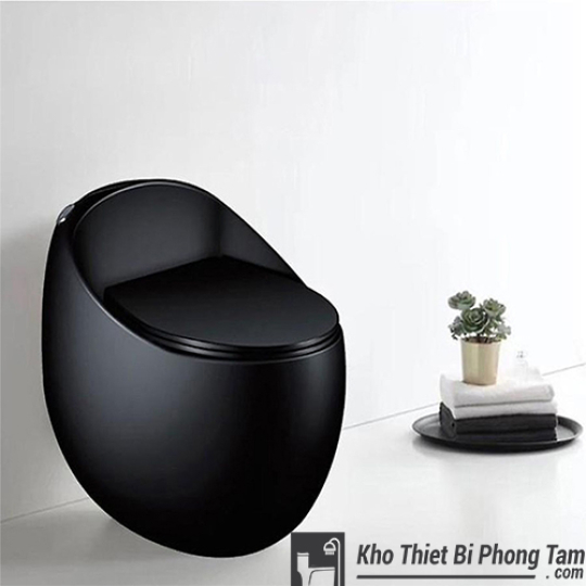Bồn Cầu Trứng Đen BC-1236