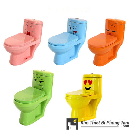 Bồn Cầu Trẻ Em 1 khối BC-299