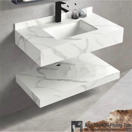 BÀN ĐÁ HOA CƯƠNG 2 TẦNG CHỐNG TRẦY CAO CẤP(TẶNG KÈM LAVBO ÂM) HI-BĐ072T